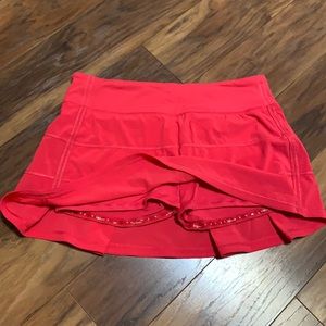 Lulu running skirt worn once excellent shape